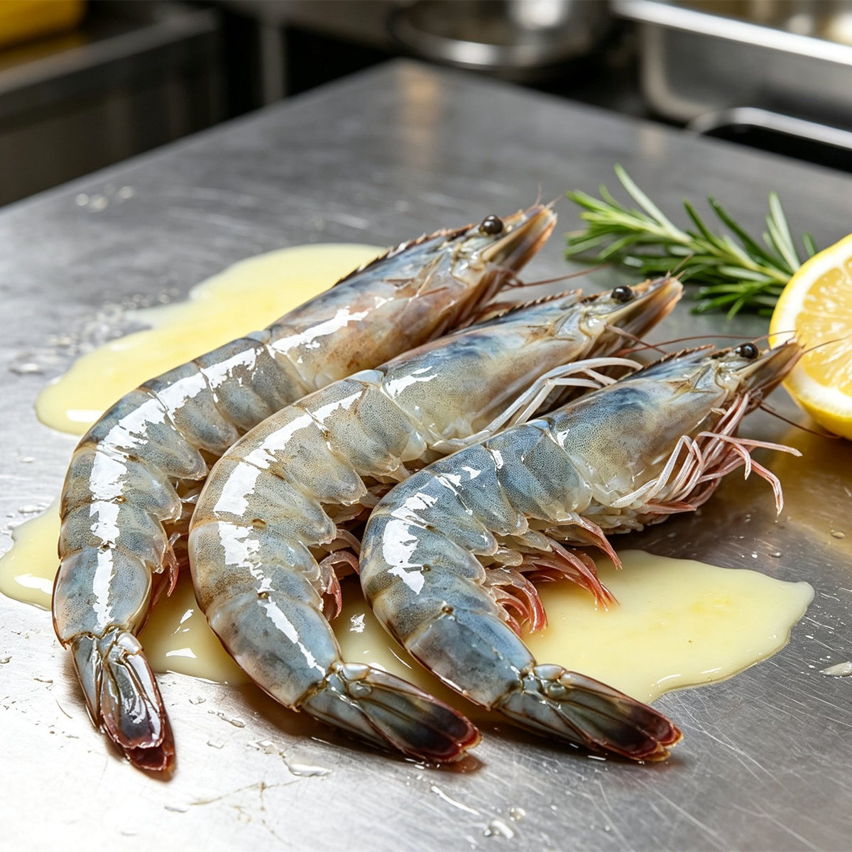 Fresh Royal Blue Tiger Prawns