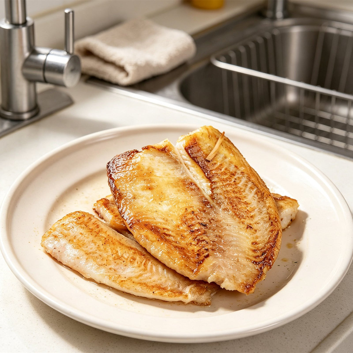 Perfectly Seared Fresh Fish Fillets