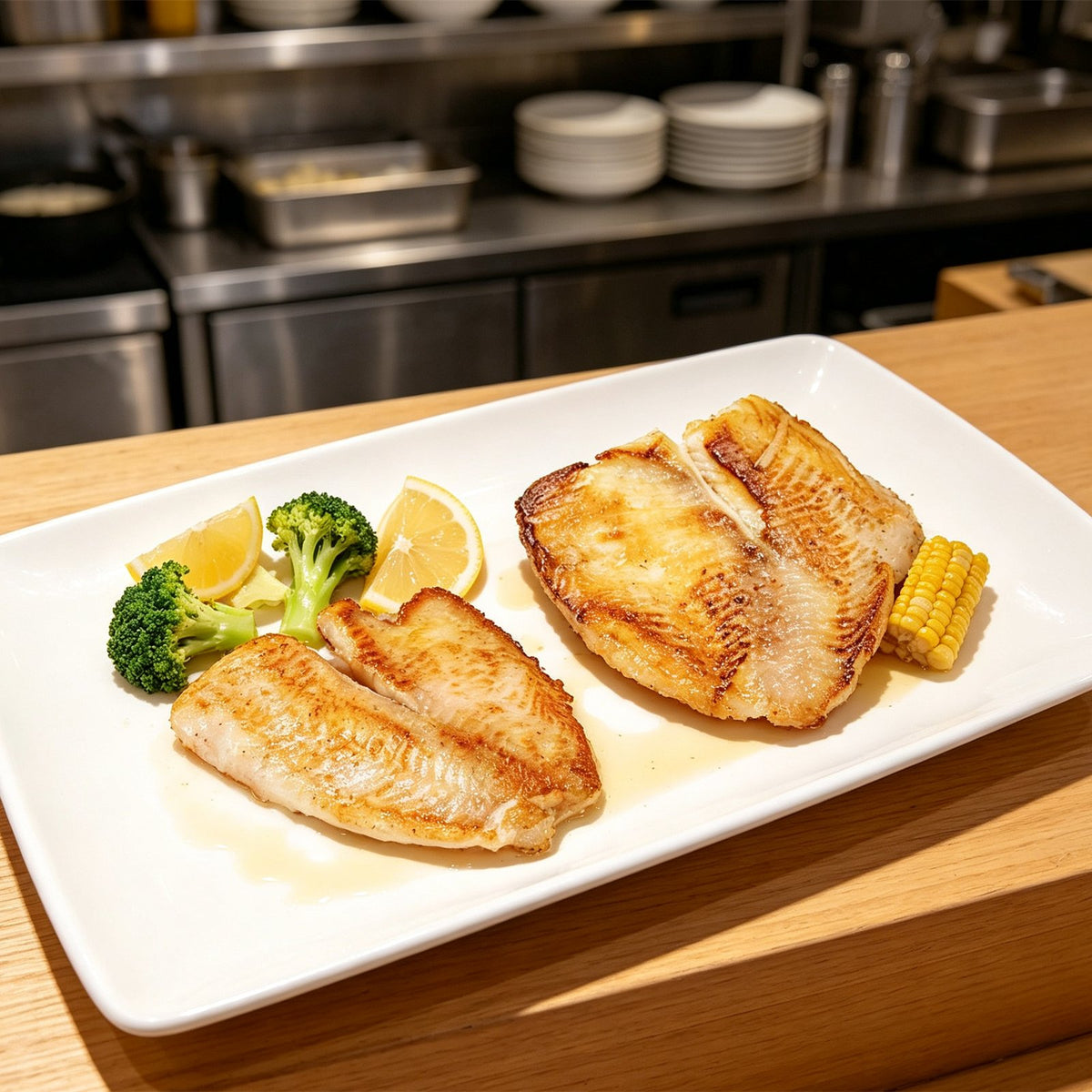 Perfectly Seared Fresh Fish Fillets
