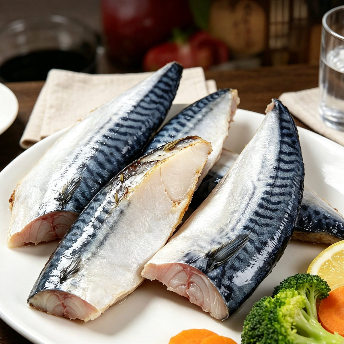 Premium Fresh Flaky Mackerel Fillets