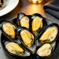 Freshly Steamed Mussels On Shell