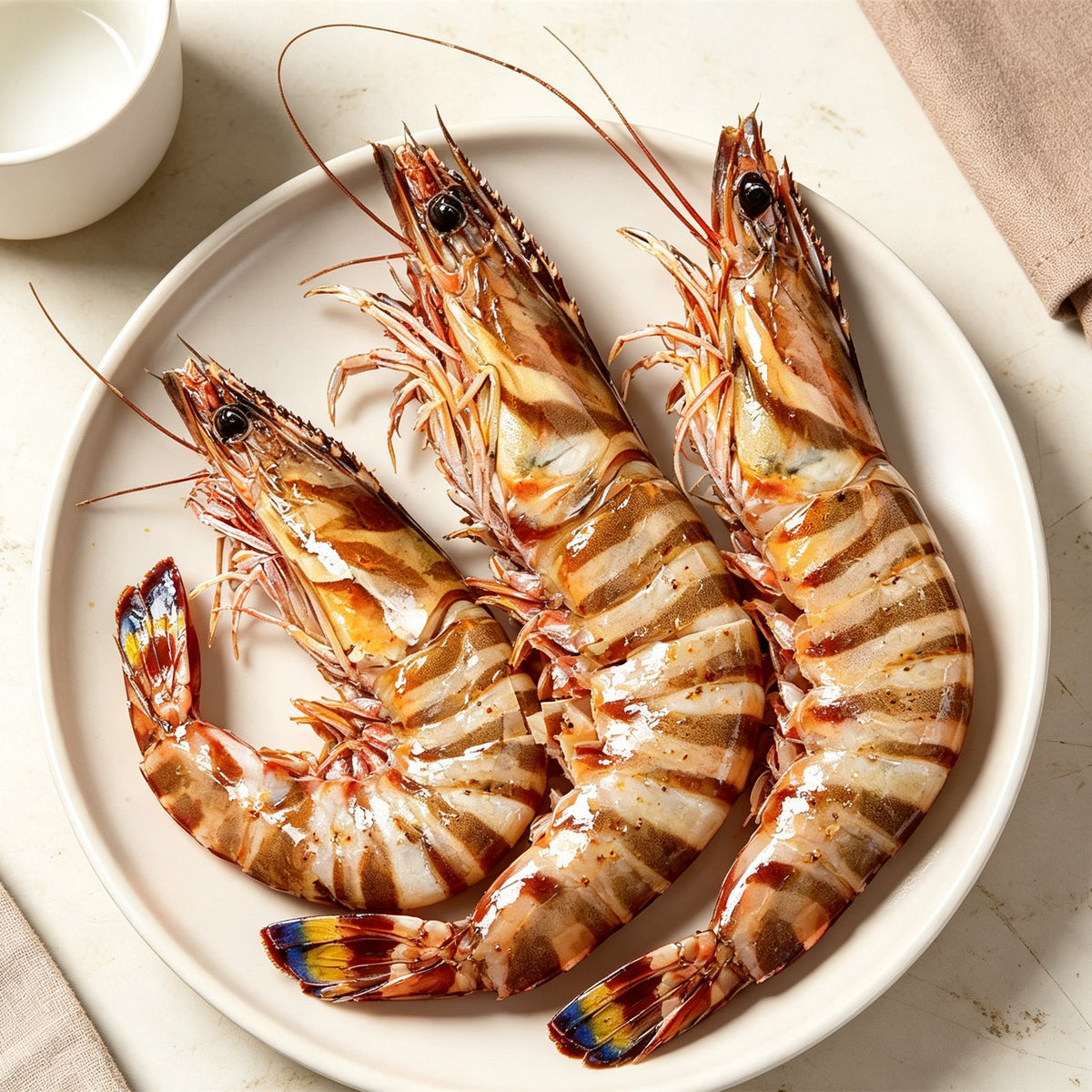 Fresh Large Royal Tiger Prawns